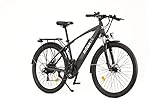 Nilox, eBike X7 Plus, Bicicleta Electrica Montaña con 80 km de autonomía, Hasta 25 km/h, Bici Electrica con Motor 36 V 250 W, Batería de Litio 36...