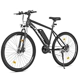 Touroll Bicicleta eléctrica, U1, Autonomía de 65 a 30 km, Motor 36V 45Nm, 13Ah Batería Desmontable, Bici electrica Equipada con un Amortiguador...