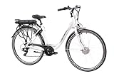 F.lli Schiano E- Moon 28', Bicicleta eléctrica, Adultos Unisex, Blanco