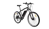 Moma - Bicicleta Eléctrica Montaña 26' Full Aluminio, Shimano, Doble Disco de Freno, Batería Ion-Litio 36V 16Ah