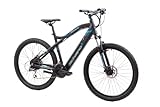 F.lli Schiano Braver 27.5', MTB Bicicleta Electrica, Unisex Adulto, Negro-azul