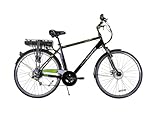 Swifty Routemaster Bicicleta eléctrica híbrida - 7 velocidades Shimano - Hasta 25 millas con una carga - Neumáticos Kenda - Frenos de disco -...