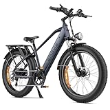 ENGWE E26 Bicicleta Eléctrica para Adultos, 26'x4.0' Fat Tire, Bicicleta de Montaña Eléctrica de 250W, Batería de 48V 16Ah, Alcance de hasta...