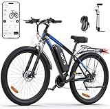 DUOTTS C29 Bicicleta Eléctrica 29 Pulgadas, Bicicleta de Montaña Adulto con Batería Extraíblde 48V 15Ah, Pedal Assist 21 Velocidad con Pantalla...