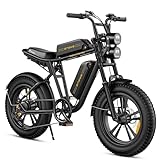 ENGWE M20 Bicicleta Electrica Hombre | 20'×4.0 Fat Tire Bici Eléctrica | Autonomía máxima de 75 KM/150 KM con 48V 13Ah/26Ah Batería | 7 Velocità...