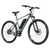 Cecotec Bicicleta Eléctrica de Montaña e-Xplore. Batería Extraíble con 55 km de Autonomía, 27,5', Suspensión Delantera, Cambio Shimano de 21...