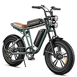 ENGWE M20 Bicicleta Electrica Hombre | 20'×4.0 Fat Tire Bici Eléctrica | Autonomía máxima de 75 KM/150 KM con 48V 13Ah/26Ah Batería | 7 Velocità...